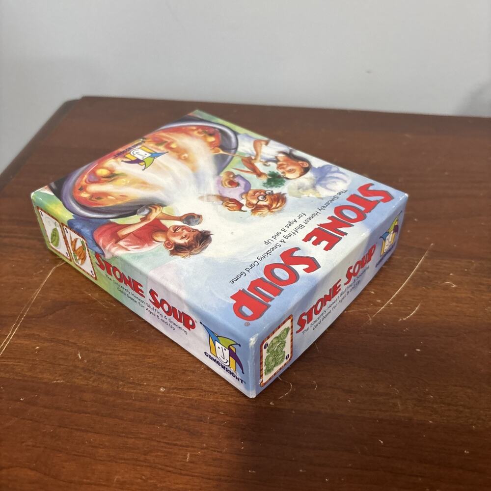 VINTAGE Stone Soup Card Game COMPLETE Gamewright 2000 Parenting Honors Award - Picture 7 of 7